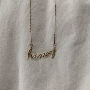 • honey Necklace •